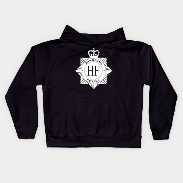 HF Sandford Police Kids Hoodie by Meta Cortex